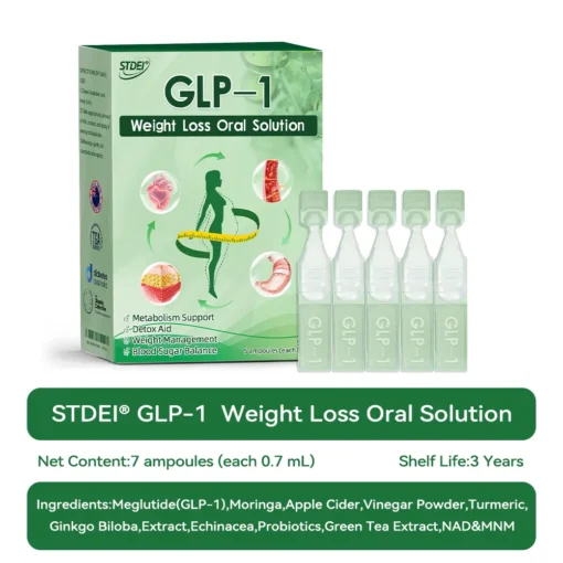 𝐒𝐓𝐃𝐄𝐈® 𝐆𝐋𝐏-𝟏 𝐒𝗹𝐢𝐦𝐦𝐢𝐧𝐠 & 𝐇𝐞𝐚𝗹𝐭𝐡 𝐈𝐦𝐩𝐫𝐨𝐯𝐞𝐦𝐞𝐧𝐭 𝐀𝐦𝐩𝐨𝐮𝗹𝐞 𝐃𝐫𝐨𝐩𝐬