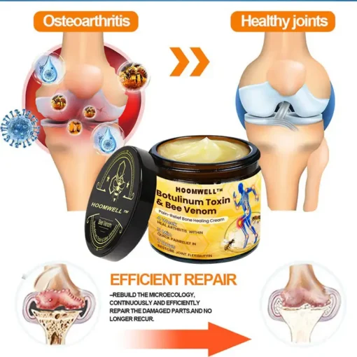 HOOMWELL™ Botulinum Toxin & Bee Venom Pain-Relief Bone Healing Cream
