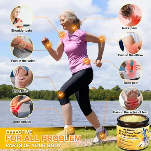 HOOMWELL™ Botulinum Toxin & Bee Venom Pain-Relief Bone Healing Cream