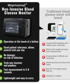 Wepricemail™ Advanced Non-Invasive Glucose Monitor