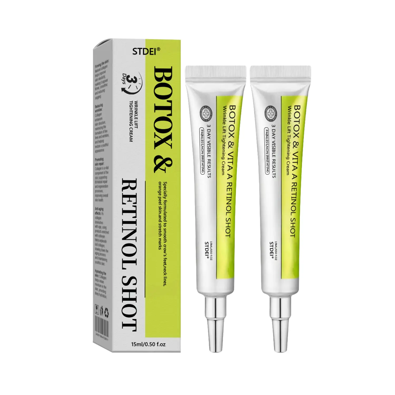 STDEI® BOTOX & VITA A RETINOL SHOT Wrinkle Lift Tightening Cream