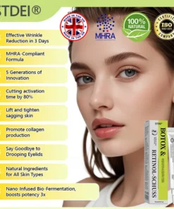 STDEI® BOTOX & VITA A RETINOL SHOT Wrinkle Lift Tightening Cream