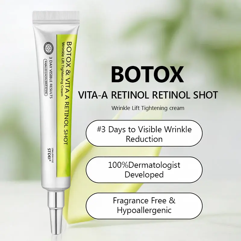 STDEI® BOTOX & VITA A RETINOL SHOT Wrinkle Lift Tightening Cream